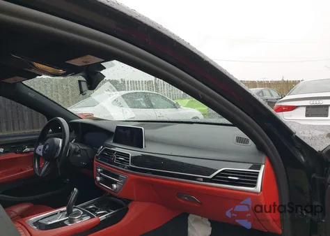 2022 BMW 740 I from USA, damaged, VIN WBA7T2C06NCH07316